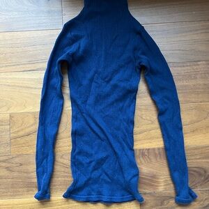 Preowned Club Monaco Cashmere Blend Turtleneck Navy Blue XS